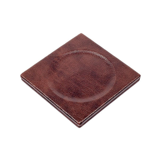 Luna Leather Desk Set 10 Accessori Marrone