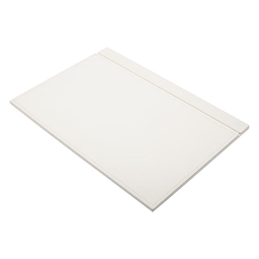 Luna Leather Desk Set 4 Accessories White