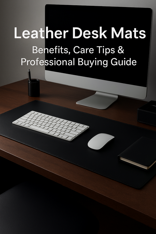 Leather Desk Mats: Benefits, Care Tips & Professional Buying Guide