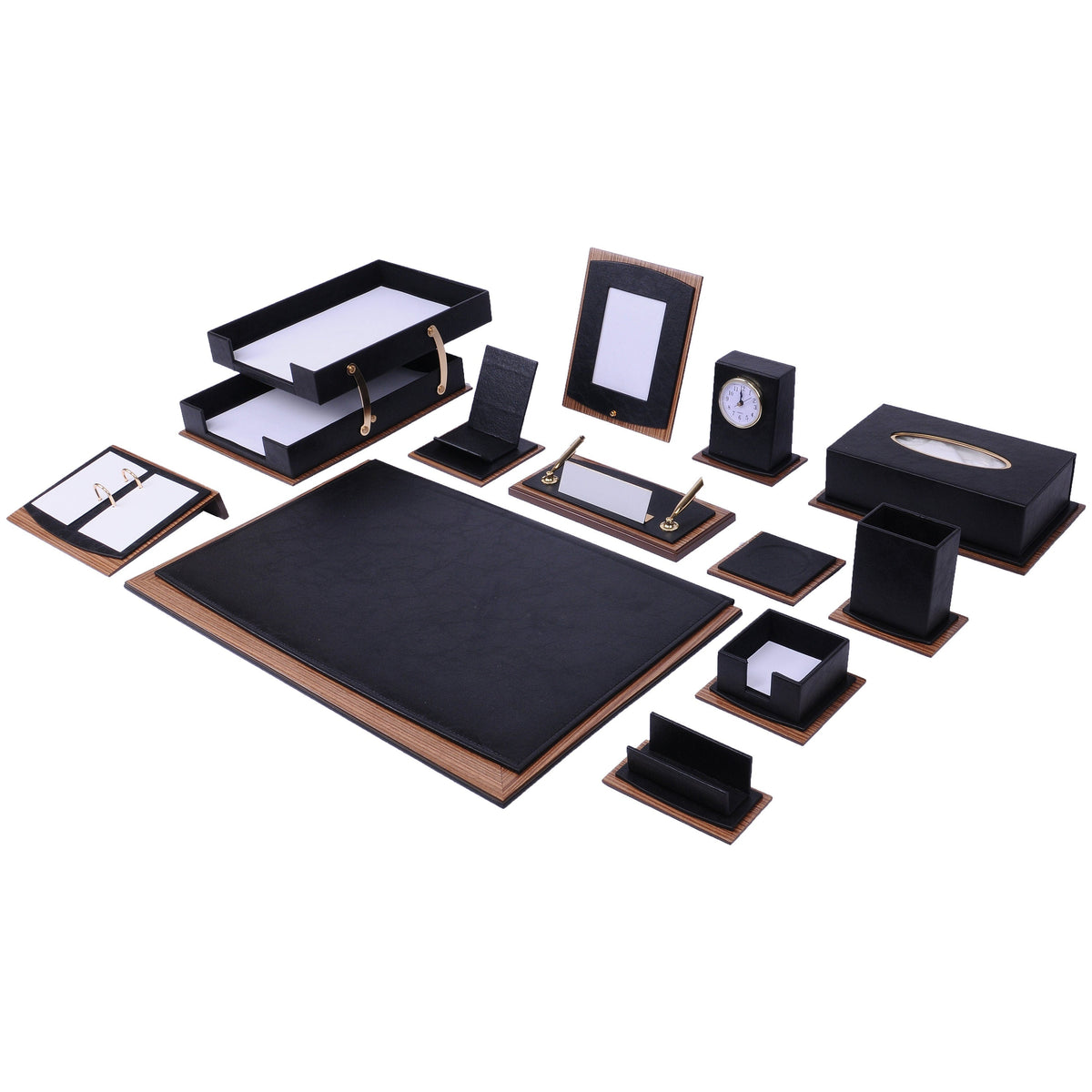 Star 14-Piece Desk Set — Green