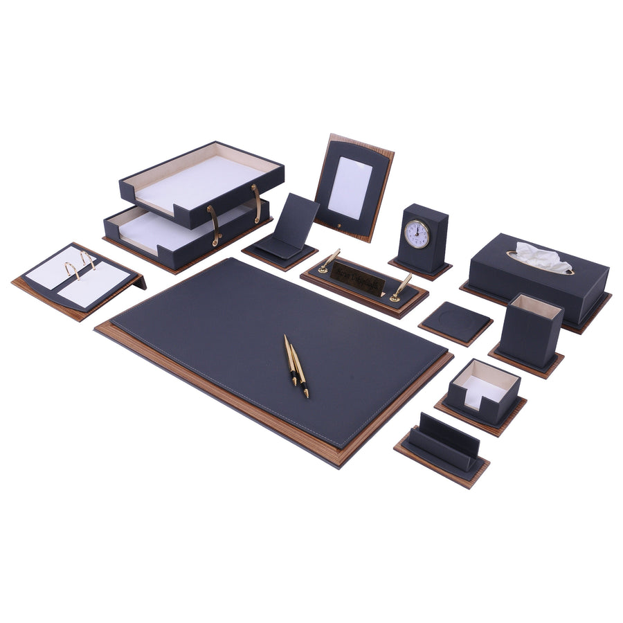 Star 14-Piece Desk Set — Gray