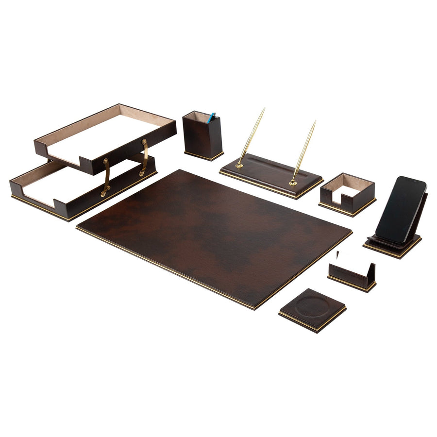 Cloud 10-Piece Desk Set — Black
