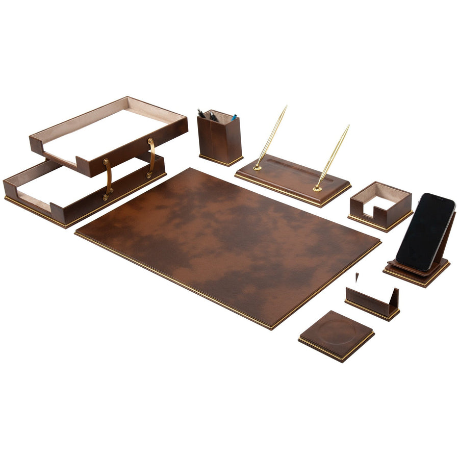 Cloud 10-Piece Desk Set — Tan