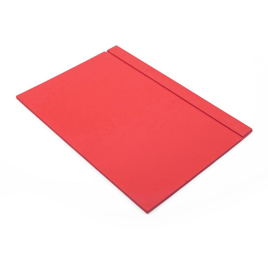 Luna Leather Desk Set 5 Accessori Rosso